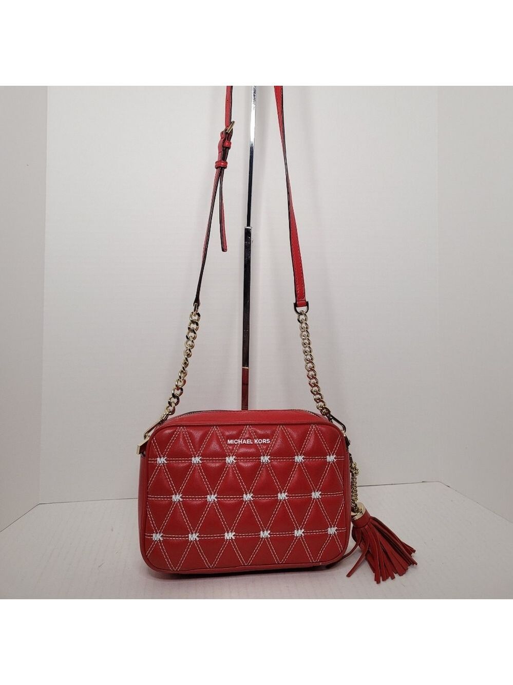 Michael Kors Ginny Quilted Leather Crossbody 32S9LF5M24 - Picture 2 of 16